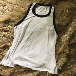Aerie | Real Soft Sleeveless Ringer Tee | S
